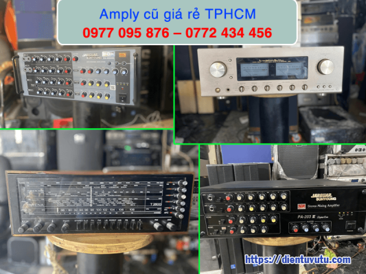 Bán Amply cũ giá rẻ tại TPHCM