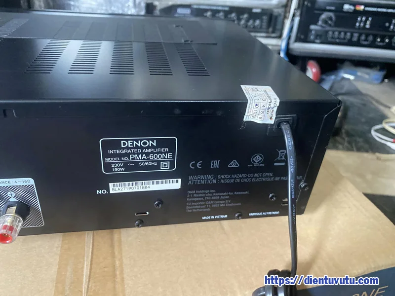 Amply Denon PMA-600NE ampli cũ giá rẻ hcm 2
