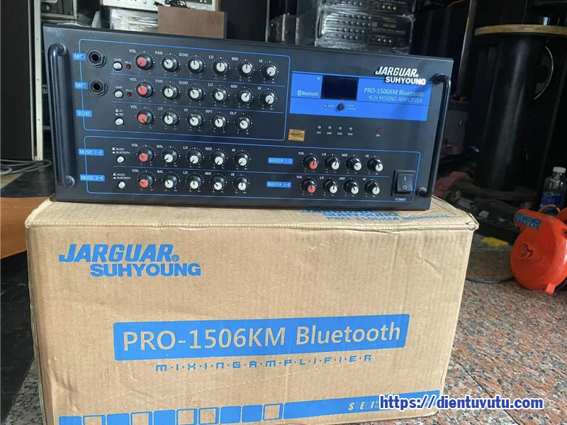 Amply Jarguar PRO 1506KM Bluetooth ampli cũ giá rẻ hcm 1
