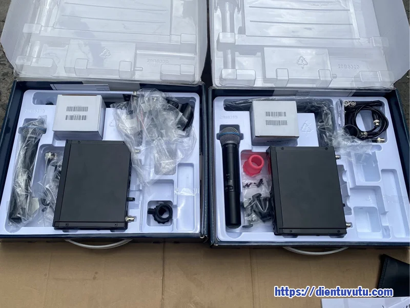 Bộ Micro Shure SLX4 Beta 58A hcm